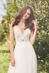 Lillian West 66122 Justin Alexander colección 2022 Essencia Novias