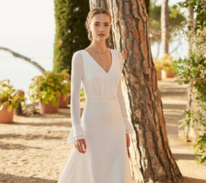 RASIA ALMA NOVIA rosa clara colección 2023 essencia novias