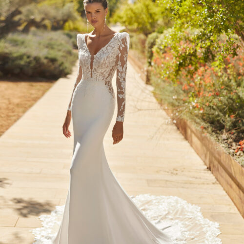 Modelo Saul adriana alier coleccion 2026