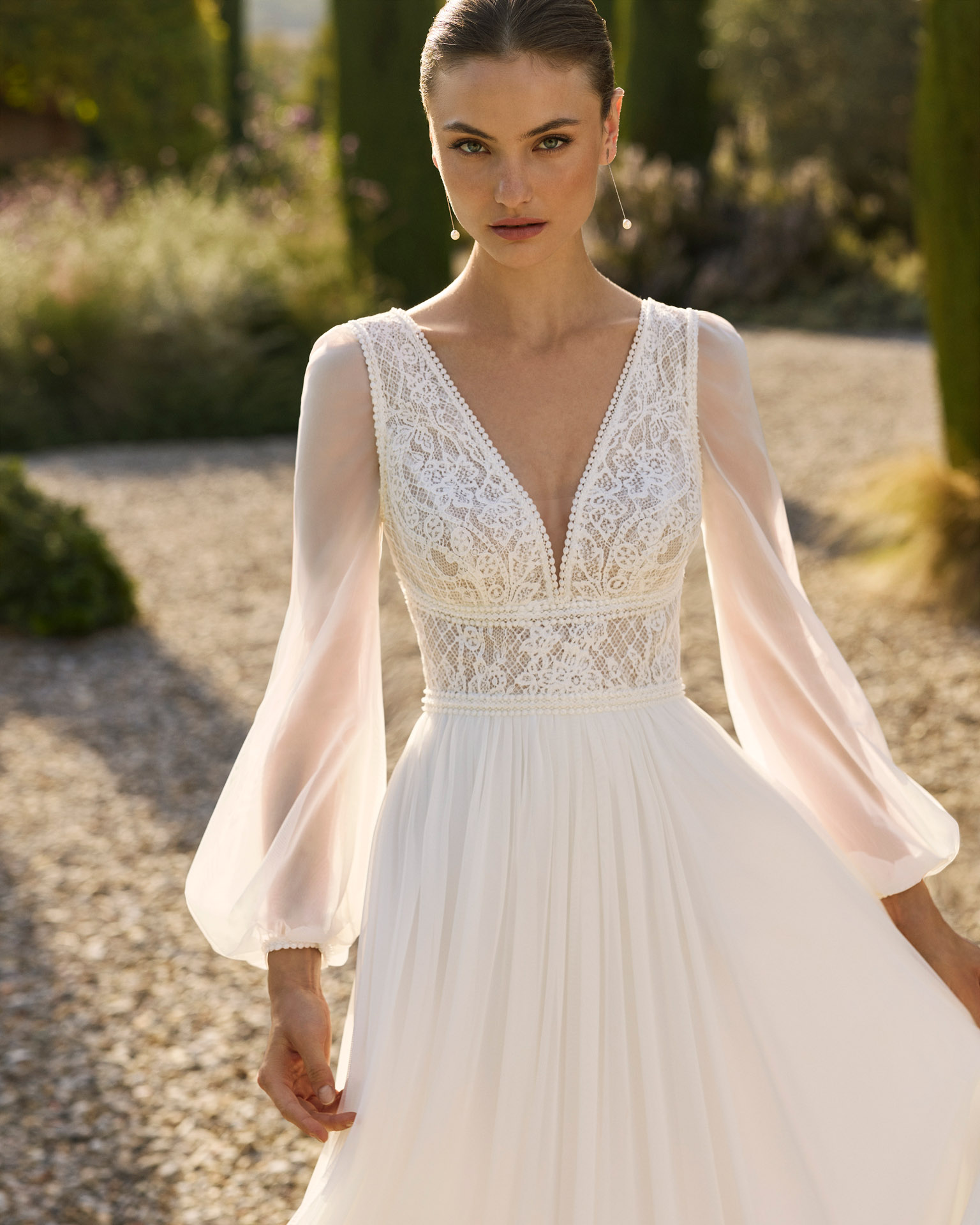 Alma novia modelo Maia grupo rosa clara coleccion 2027