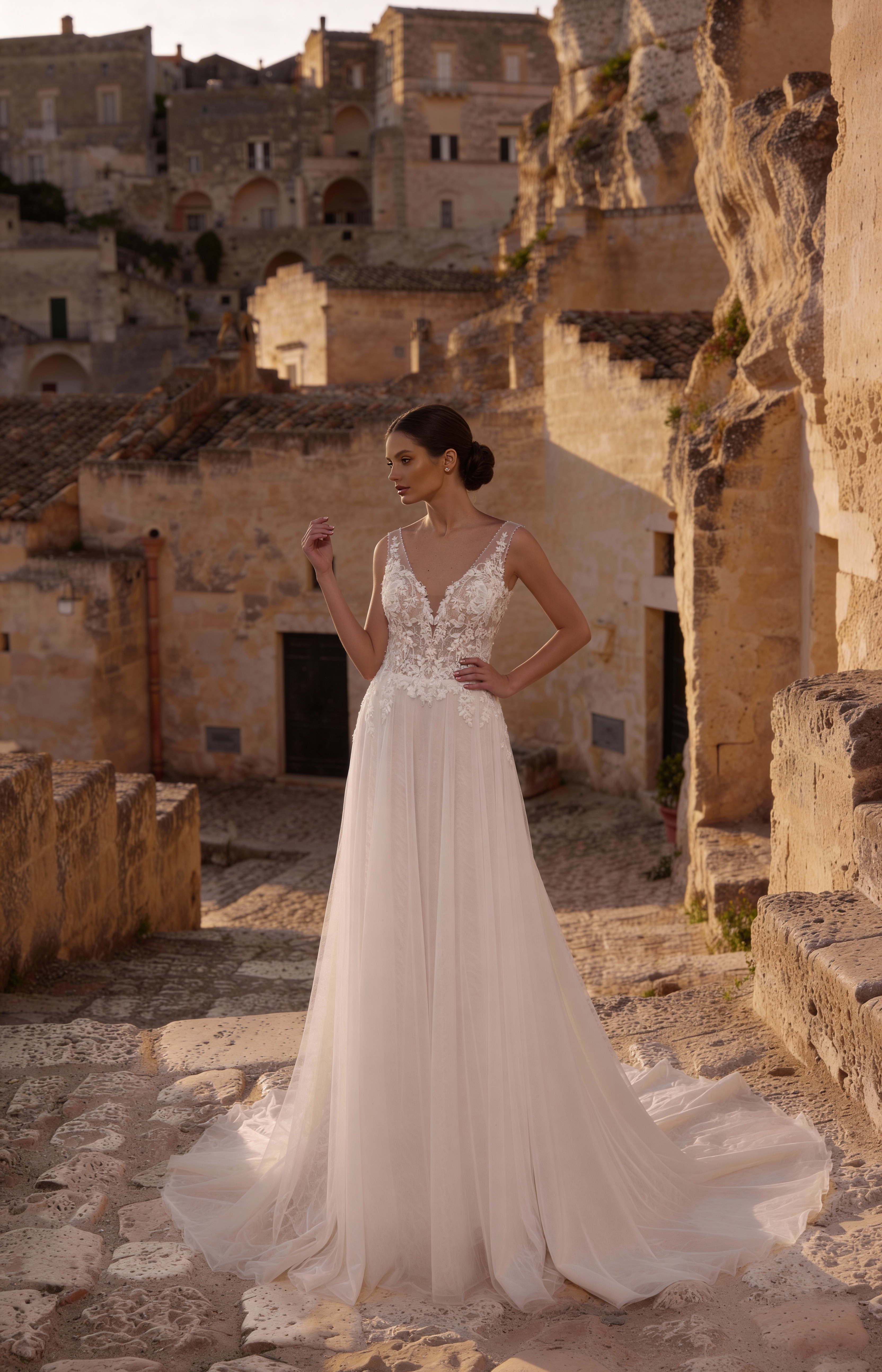monica loretti 8407 coleccion 2027 essencia novias